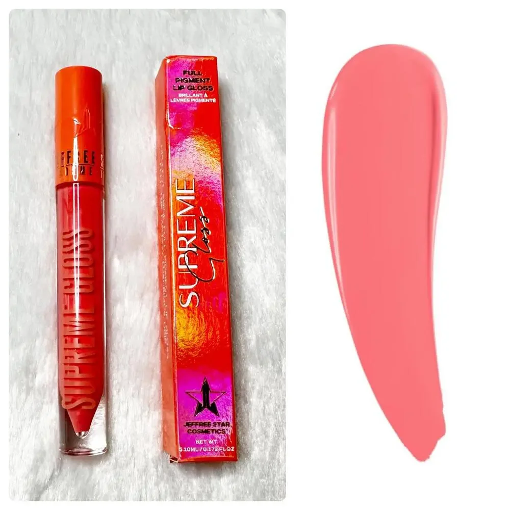 NIB Jeffree Star Supreme Gloss Full Pigment Lip Gloss Orange County 5.10ml